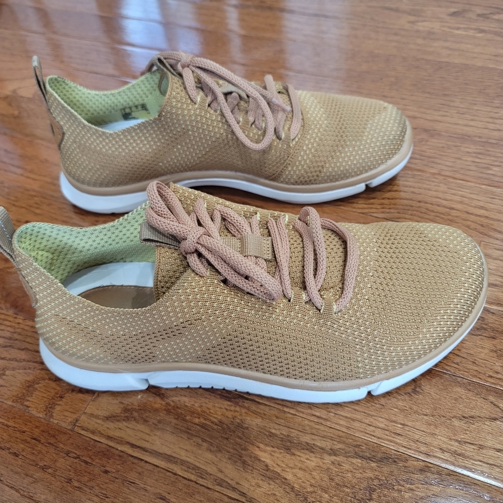 Clarke's mesh sneakers.